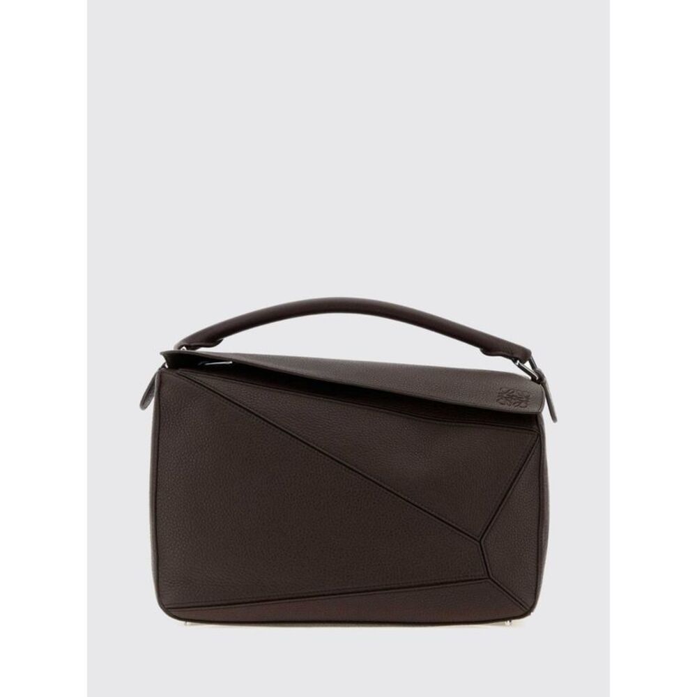 Loewe Men Loewe Large Puzzle Bag In Grained Calfskin Leather
